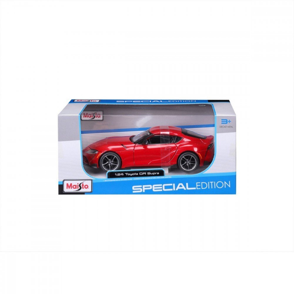 Maisto Toyota GR Supra červená 1/24 model