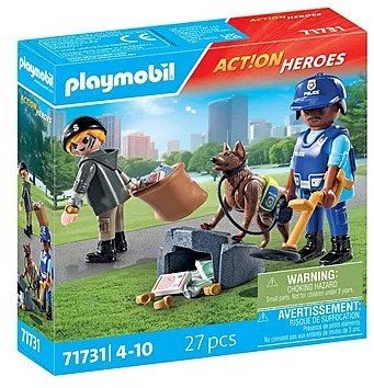 Playmobil Action Heroes 71731 Hledání stopovacího psa