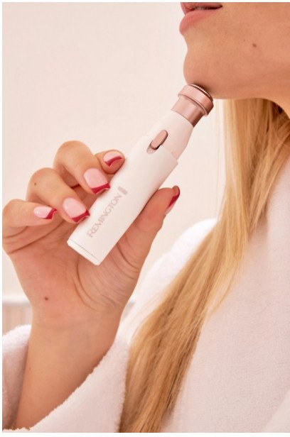 Remington Dámský zastřihovač obličeje BareMe 2 v 1 WFS200