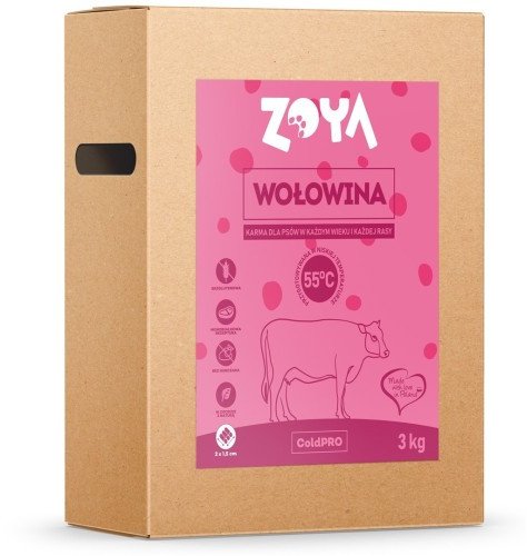 ZOYA ColdPRO Beef - suché krmivo pro psy - 3kg