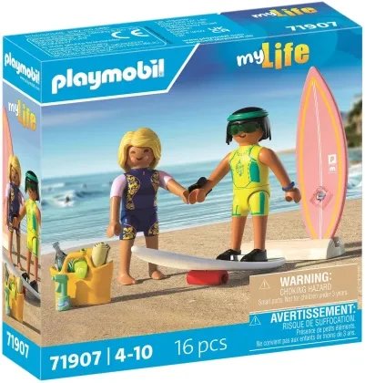 Playmobil Sada figurek My Life 71907 Surfařská škola