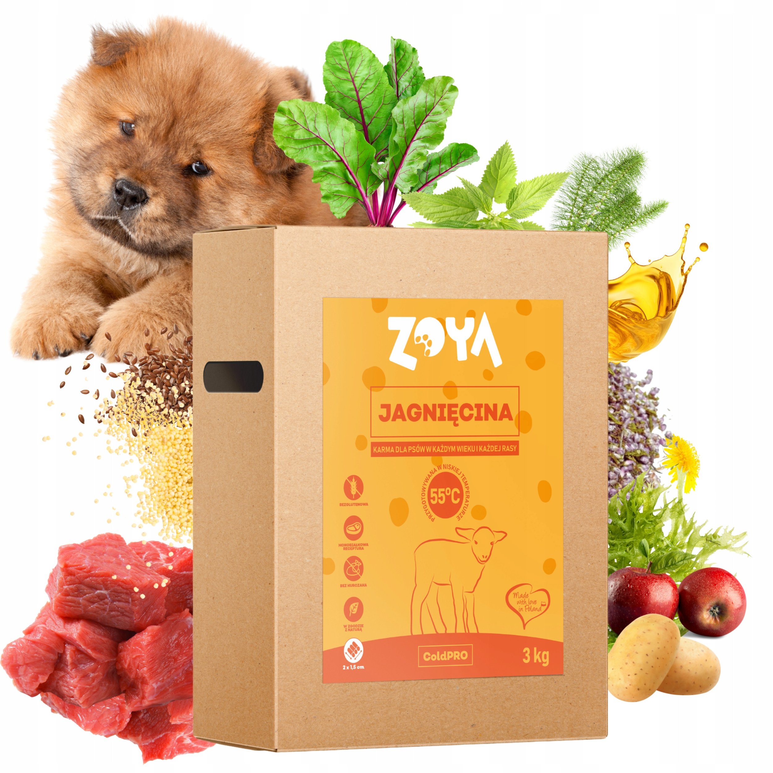 ZOYA ColdPRO Lamb - suché krmivo pro psy - 3kg