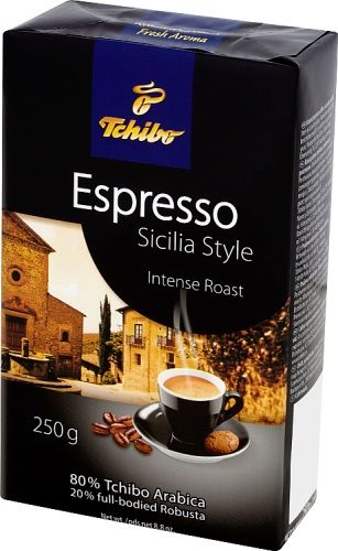 Tchibo Mletá káva Espresso Sicilia Style 250g