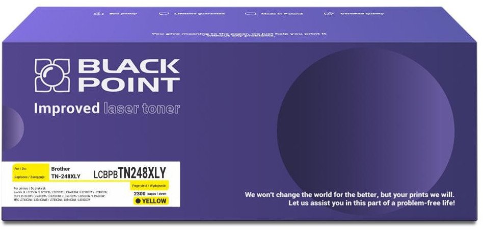 Black Point [LCBPBTN248XLY] Toner BP (Brother TN-248XLY)