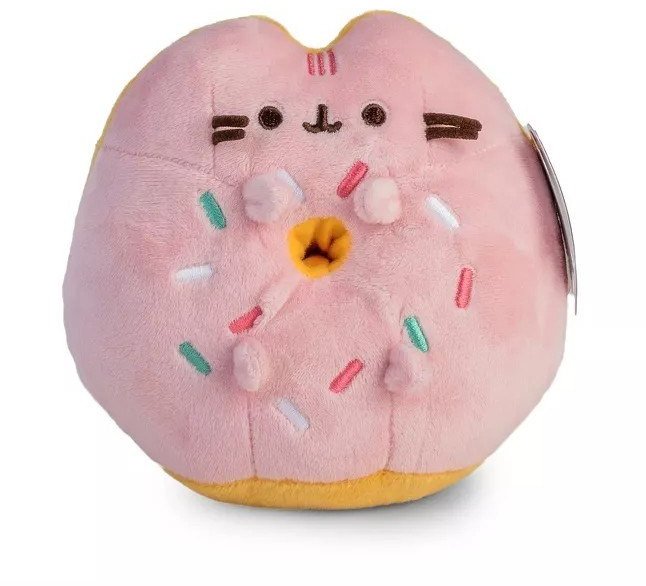 Daffi Plyšová hračka Pusheen Růžový koblih 14 cm
