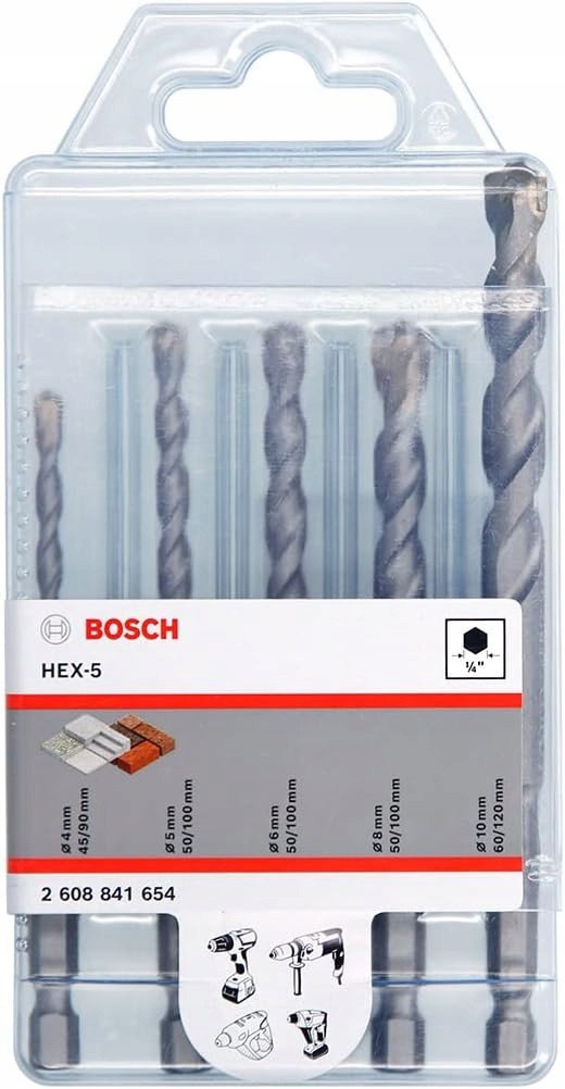 Bosch Sada LIGHT Hex-5