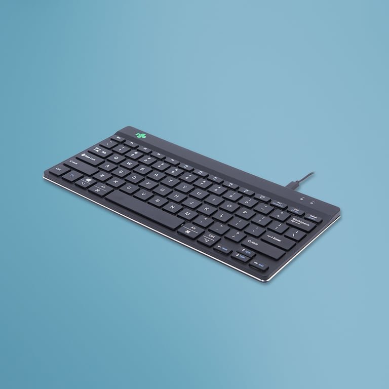 R-GO Tools R-Go Tools Compact Break Klávesnice R-Go QWERTY (US), kabelová, černá