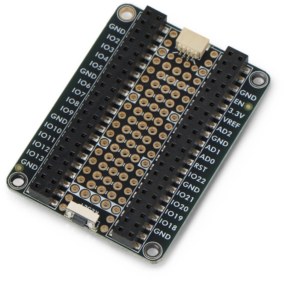 Green Cell PiCowBell Proto Under Plate - prototypovací deska pro Raspberry Pi Pico - STEMMA QT - resetovací tlačítko - Adafruit 5905