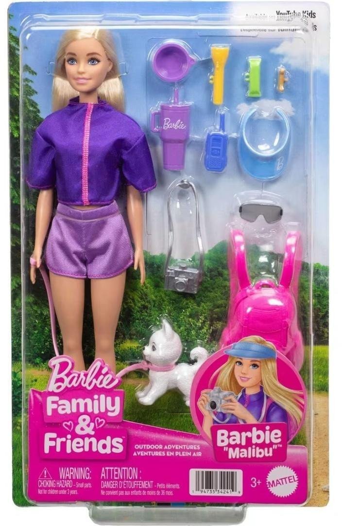 Mattel BRB BARBIE VENKOVNÍ DOBRODRUŽSTVÍ BLON JJV59 4