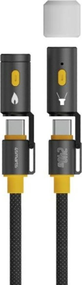 4smarts USB-C - USB-C kabel 1,5 m černý (541240)