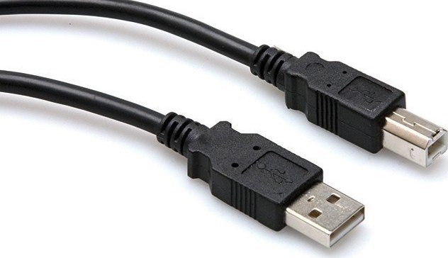 Hosa USB kabel USB-A - USB-B 3 m černý (USB-210AB)