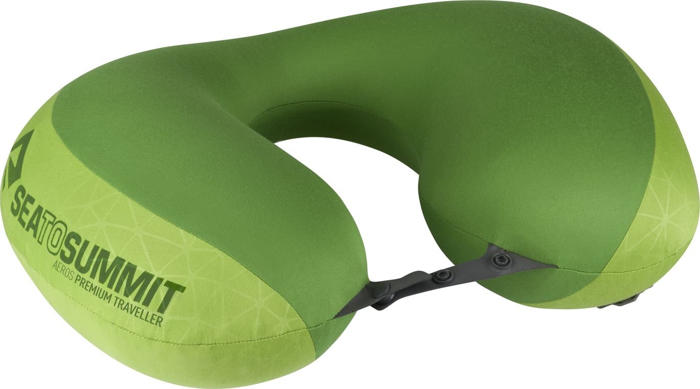 Cestovní polštář  STS Aeros Pillow Premium Traveller Lime