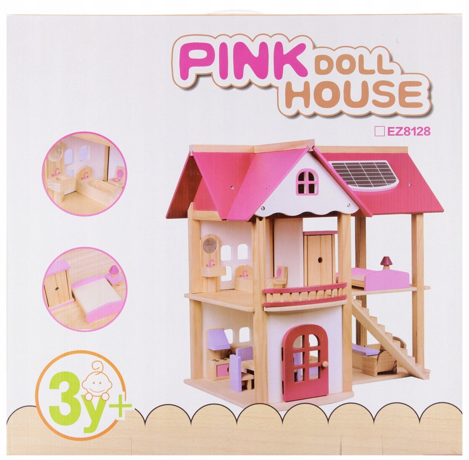 Mega Creative DOMČEK PRO PANENKY 56X54X8 MC PUD 4