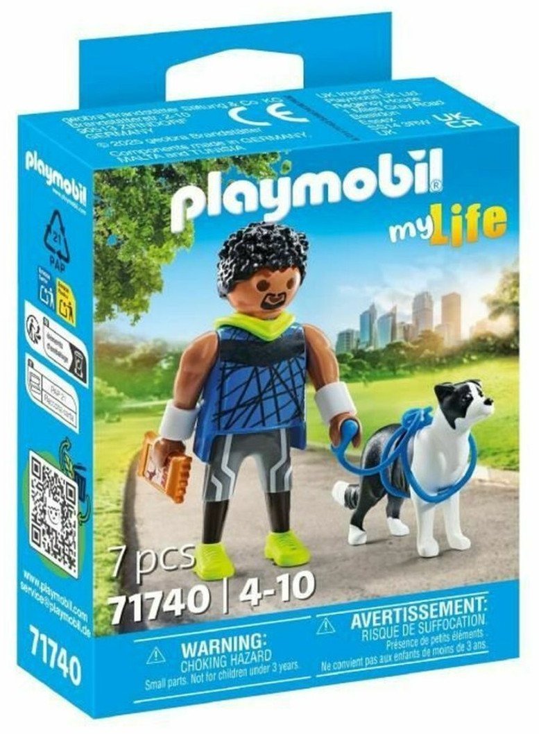Playmobil Můj život 71740 Border kolie běžec