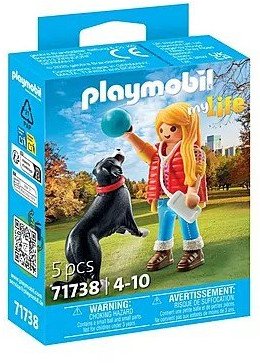 Playmobil Můj život 71738 Dívka s ovčáckým psem
