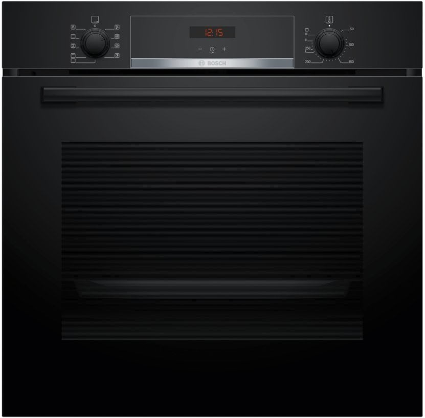 Zestaw piekarnik BOSCH HBA514BB3 + prowadnice teleskopowe BOSCH HEZ538000 + płyta indukcyjna BOSCH PUE611BB5E