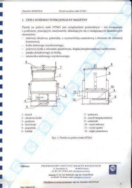 UN KRB PARNIK 100 BEZ KOTLE A KRYTU (1 KS)
