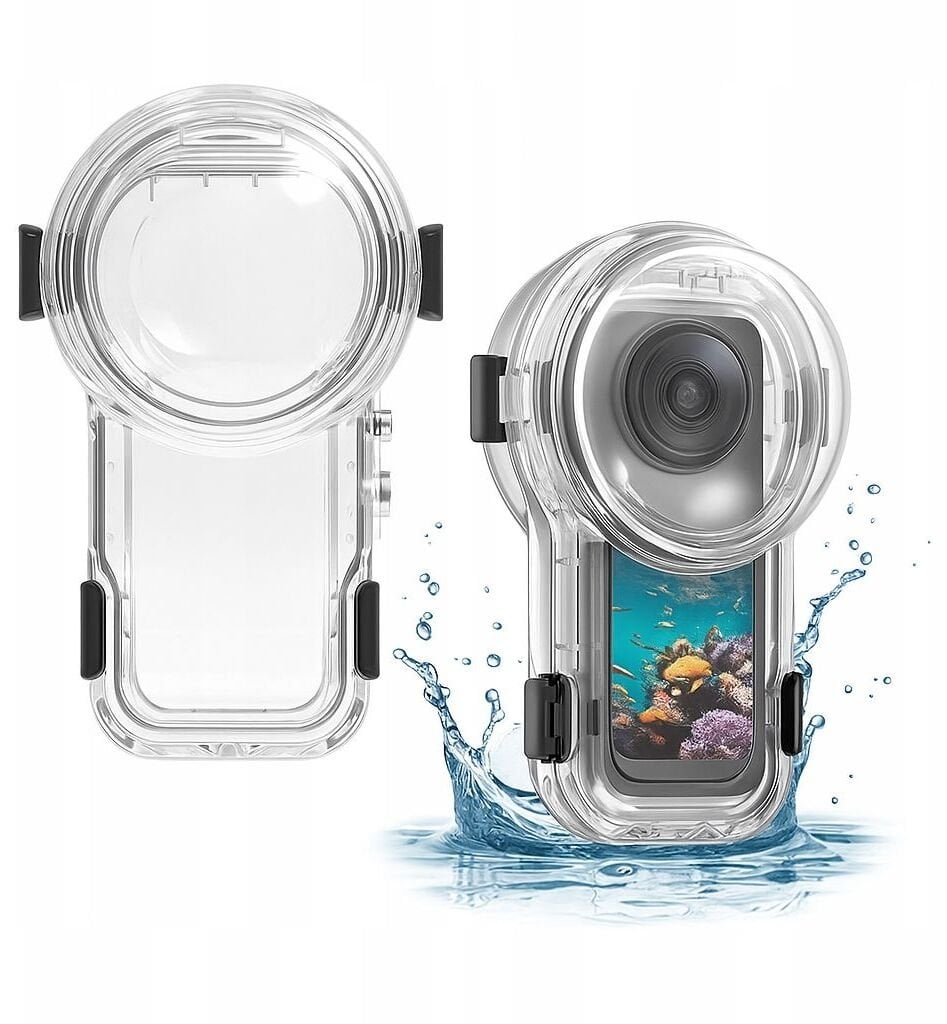 Puluz Vodotěsné pouzdro pro podvodní použití, vodotěsné pouzdro až do 60 m pro Insta360 X5 / X 5 / Pu760t