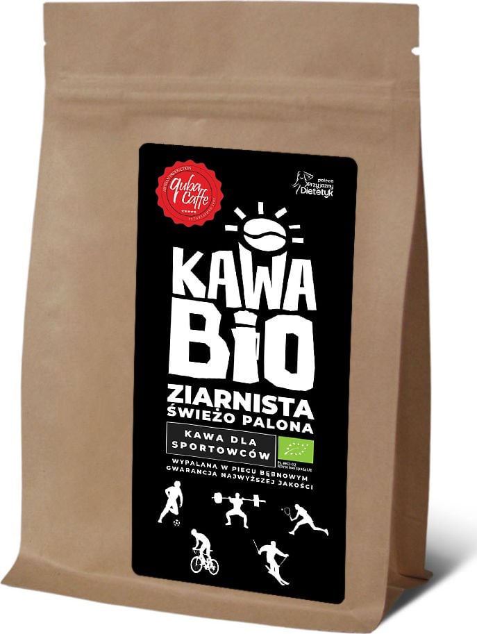 Quba Cafe Bio* kávová zrna pro sportovce 250 g