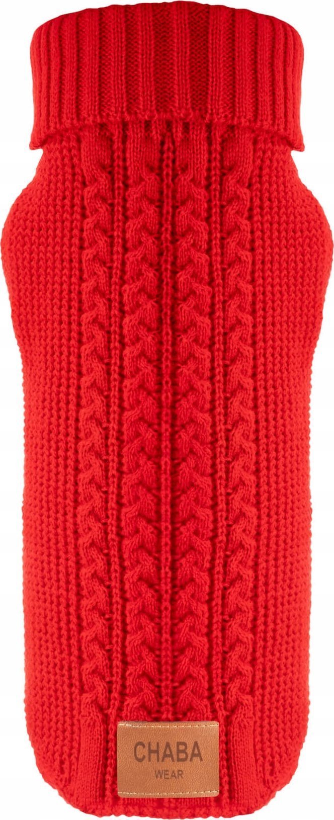 Chaba Svetr Chaba s rolákem `S` 26cm červený