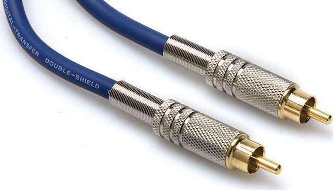 Hosa RCA (Cinch) kabel - RCA (Cinch) 3m tmavě modrá (DRA-503)