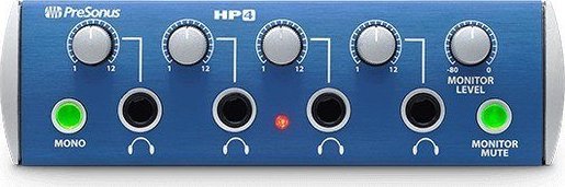 PreSonus Sluchátkový zesilovač HP4 - Sluchátkový zesilovač PreSonus HP4