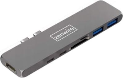 Zenwire USB HUB 2x USB-C + 2x USB-A 3.0 (1026902325)