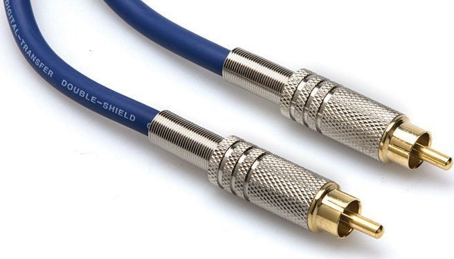 Hosa RCA (Cinch) kabel - RCA (Cinch) 2m tmavě modrá (DRA-502)