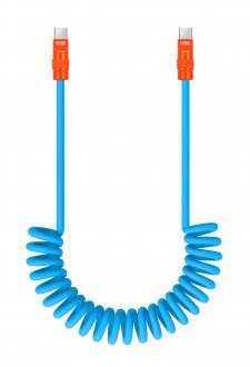 VONMHLEN USB kabel USB-C - USB-C 1,5 m modrý (NL4991)