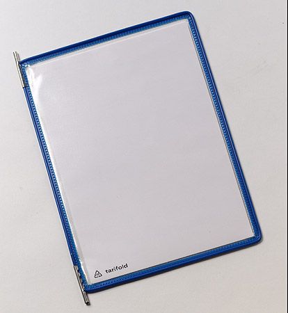 Tarifold PREZENTAČNÍ PANEL A3 10 KUSŮ, OTEVÍRATELNÉ SHORA, MODRÉ (113001 TR)