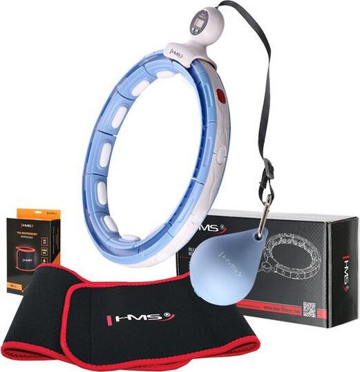 HMS Magnetická hula hoop sada s počítadlem hhm15 zeštíhlující pás br163