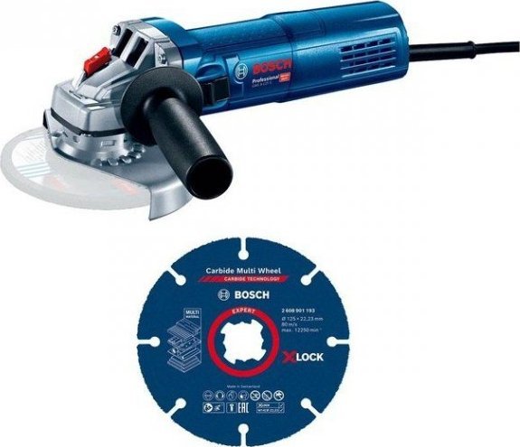 Bosch Úhlová bruska GWS 9-125 S 125 mm + kotouč X-LOCK