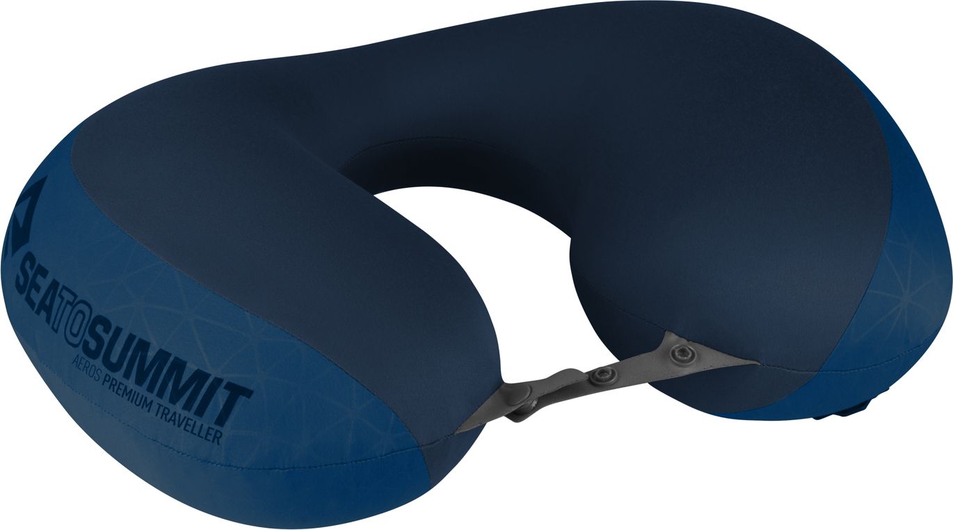Cestovní polštář  STS Aeros Pillow Premium Traveller Navy