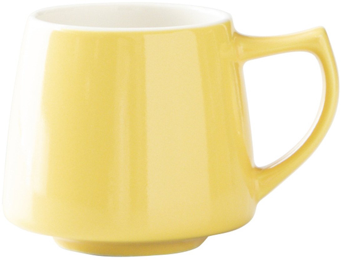 Origami ORIGAMI - Keramický hrnek s aroma 200ml žlutý