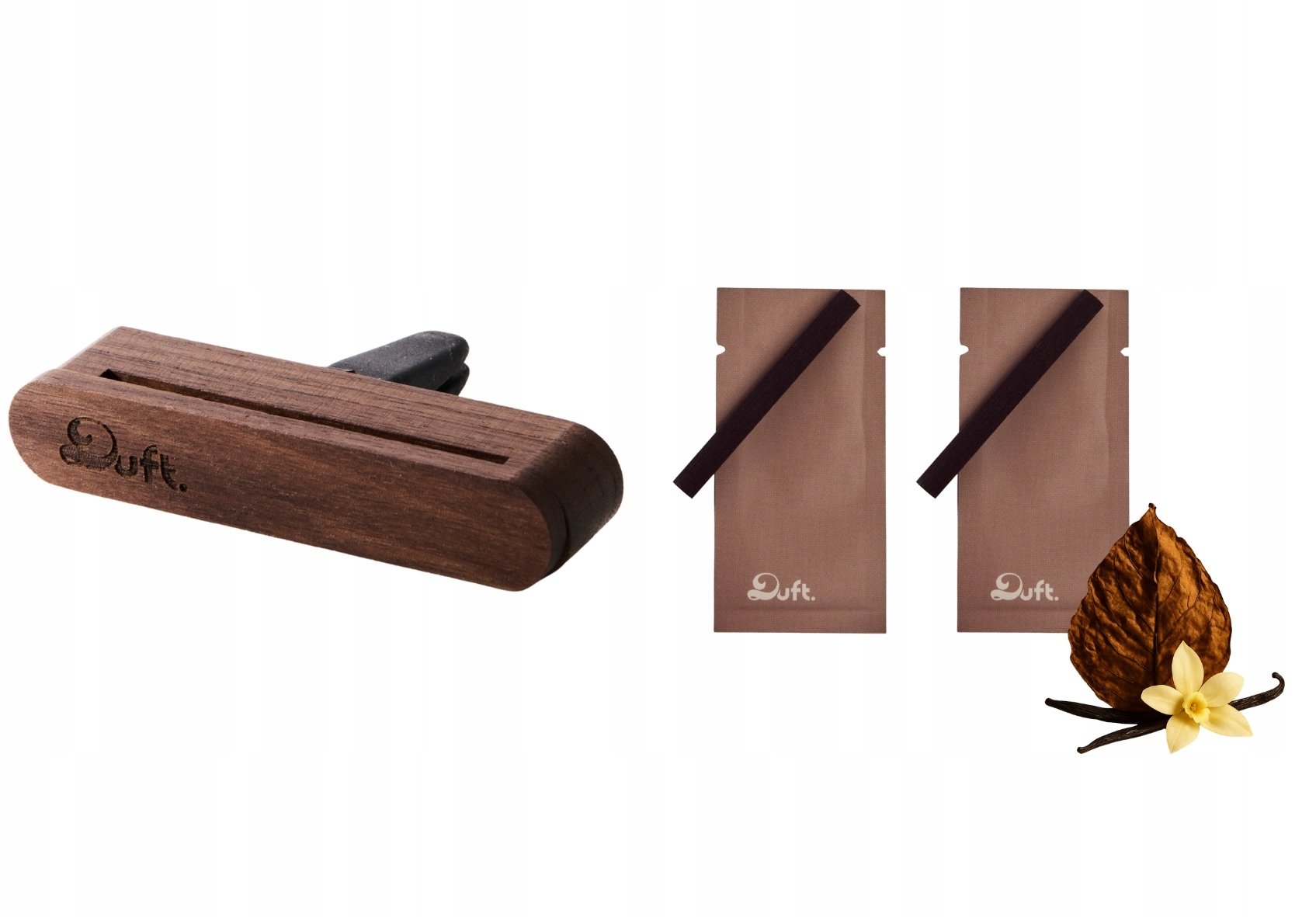 Teesa Difuzér do auta DUFT Tobacco&Vanilija – kovový difuzér na gril + 2 náplně