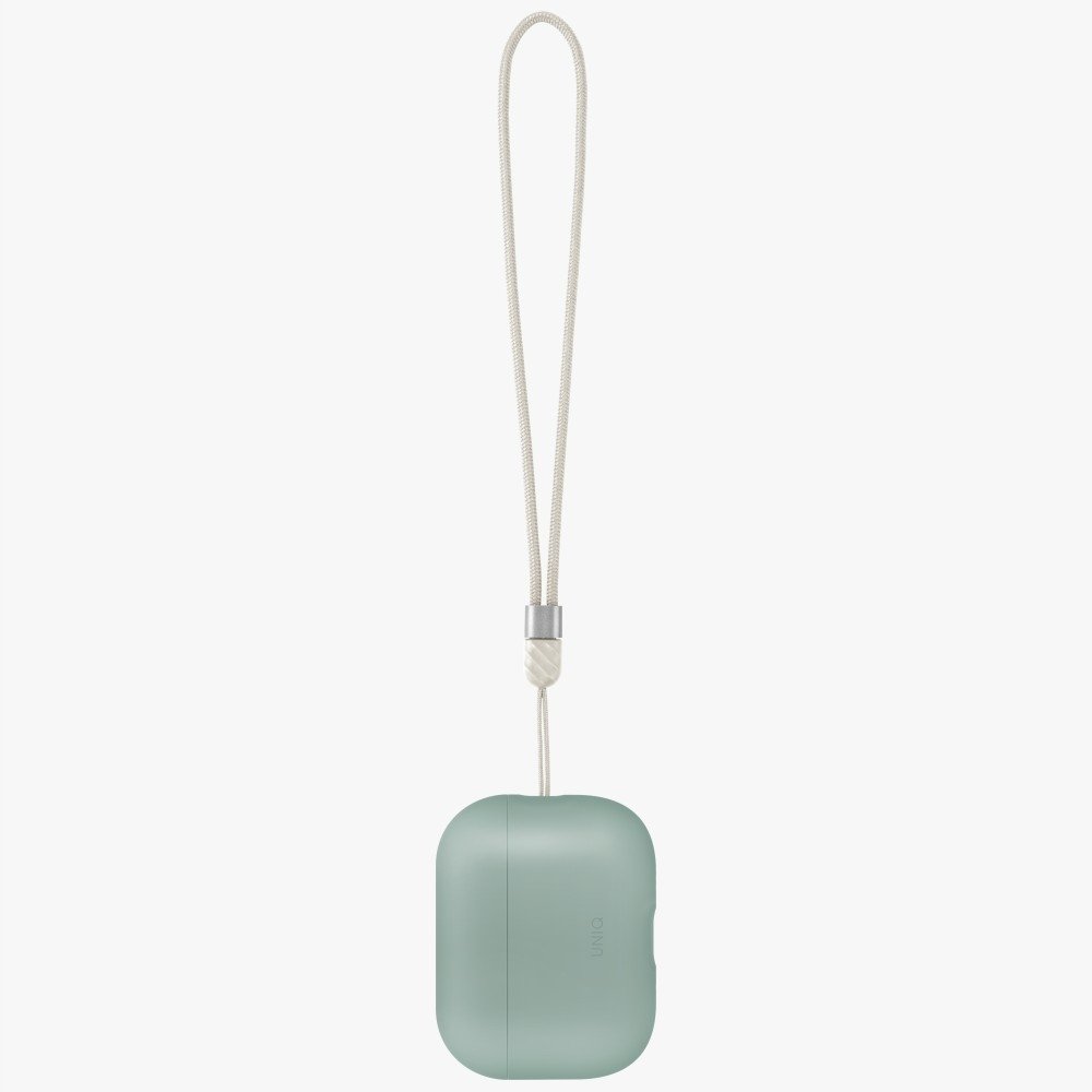 Uniq Silikonový kryt Lino pro Apple AirPods Pro 3. generace, zelený