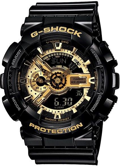 Casio Pánské hodinky GA-110GB-1AER G-Shock černé