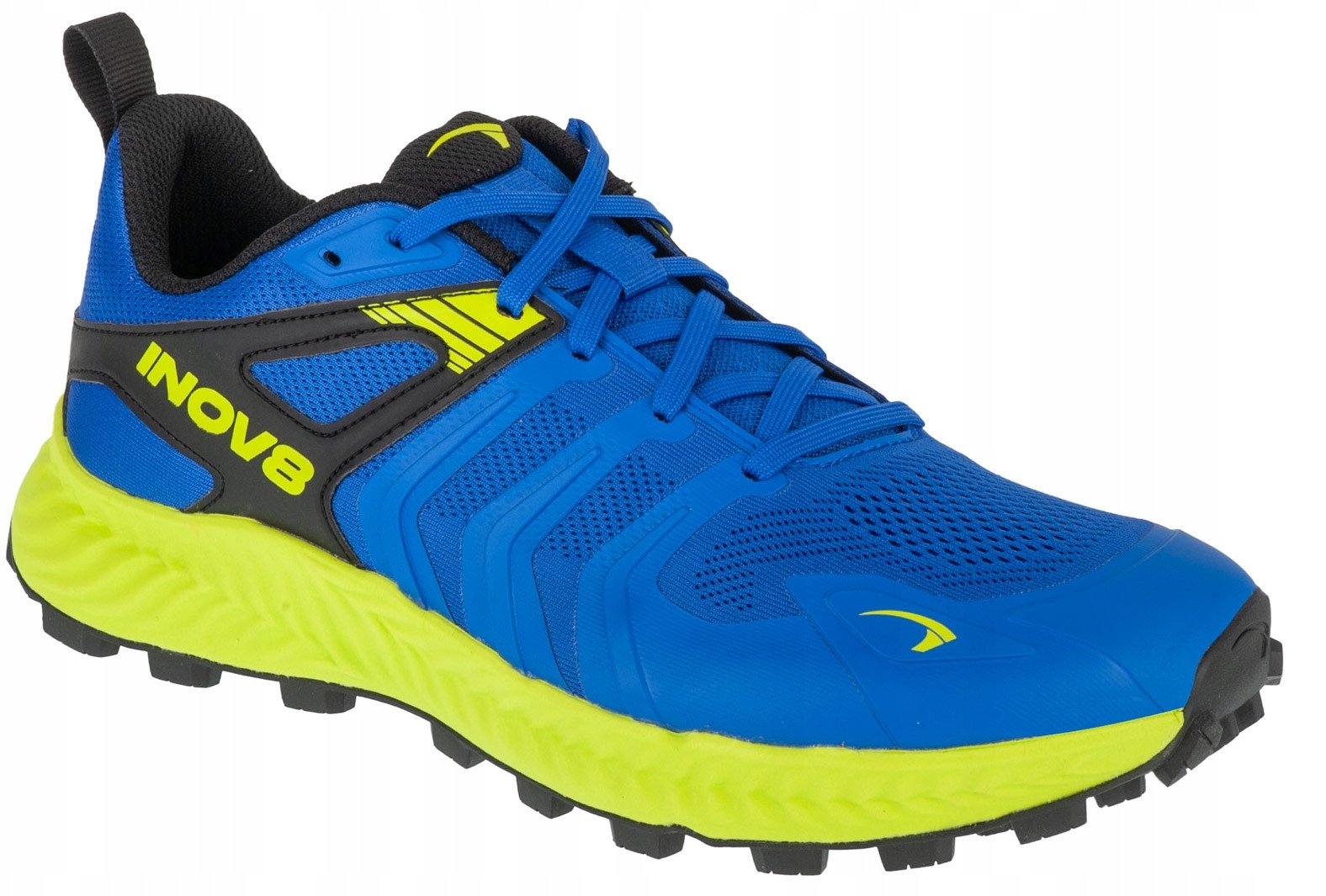 Inov-8 Pánské běžecké boty Trailtalon - modrá/černá/limetková