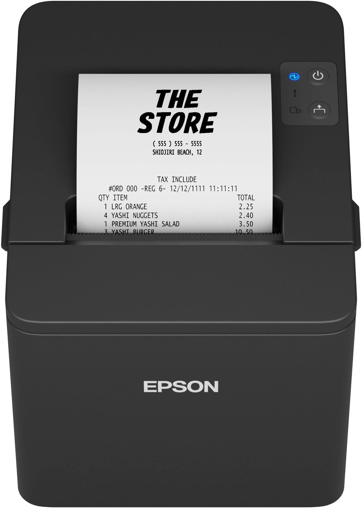 EPSON TM-T20IV - černá/USB/seriová/LAN/zdroj