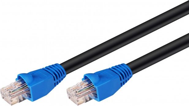 MicroConnect RJ-45/RJ-45 kat. 6 U/UTP černý 50m (B-UTP650SOUT)
