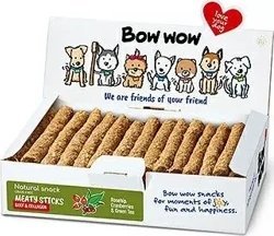 MIRA MAR BOW WOW 609 PŘÍRODNÍ HOVĚZÍ MASOVÉ TYČINKY 50 ks.