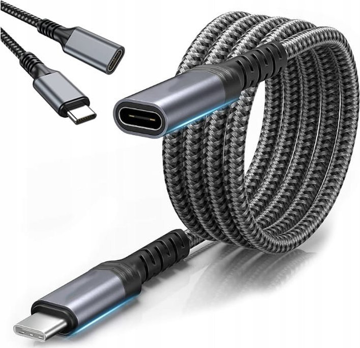 Zenwire USB-C - USB-C 2m černý USB kabel