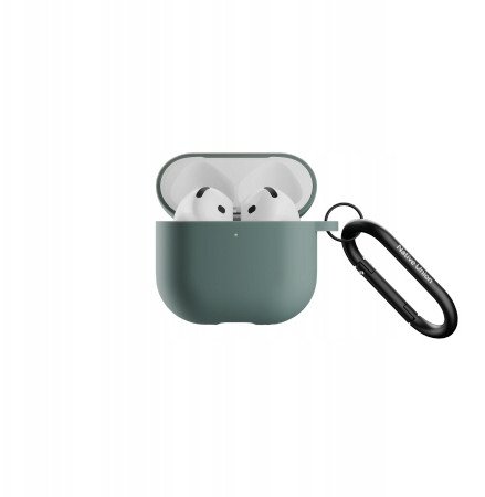 Native Union Active Case - Silikonové ochranné pouzdro pro AirPods 4 (břidlicově zelené)