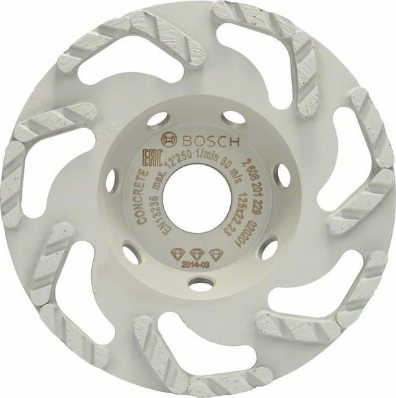 Bosch Diamantový hrnkový kotouč 122*22*4,5 Best/Beton