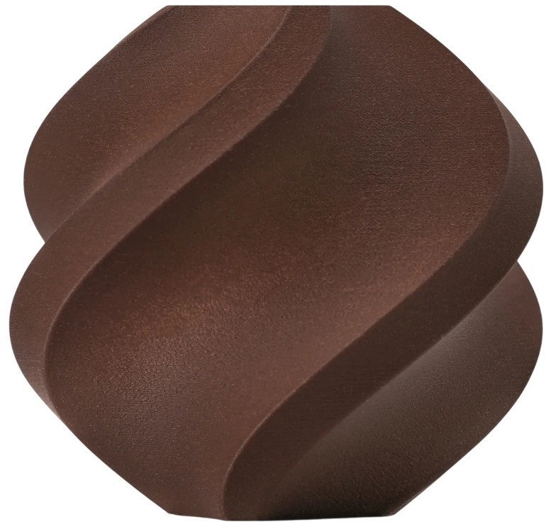 BambuLab Bambu Lab PLA dřevěný filament 1,75 mm 1 kg - součástí balení s opakovaně použitelnou cívkou - palisandr