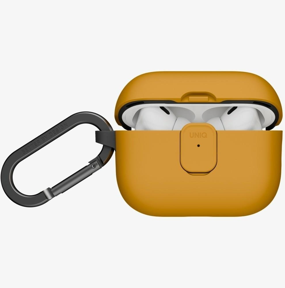 Uniq Clyde - Pouzdro na AirPods Pro 3 žluté/šedé