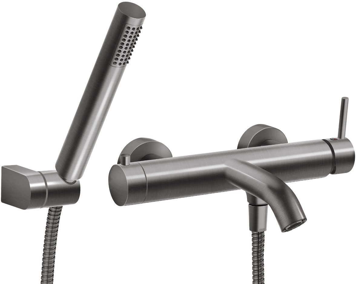 Alkotest Vanová baterie BCK11GM / FERRO / CIRICULUS / VANOVÁ BATERIE SE SPRCHOVOU SADOU, ČERNÁ