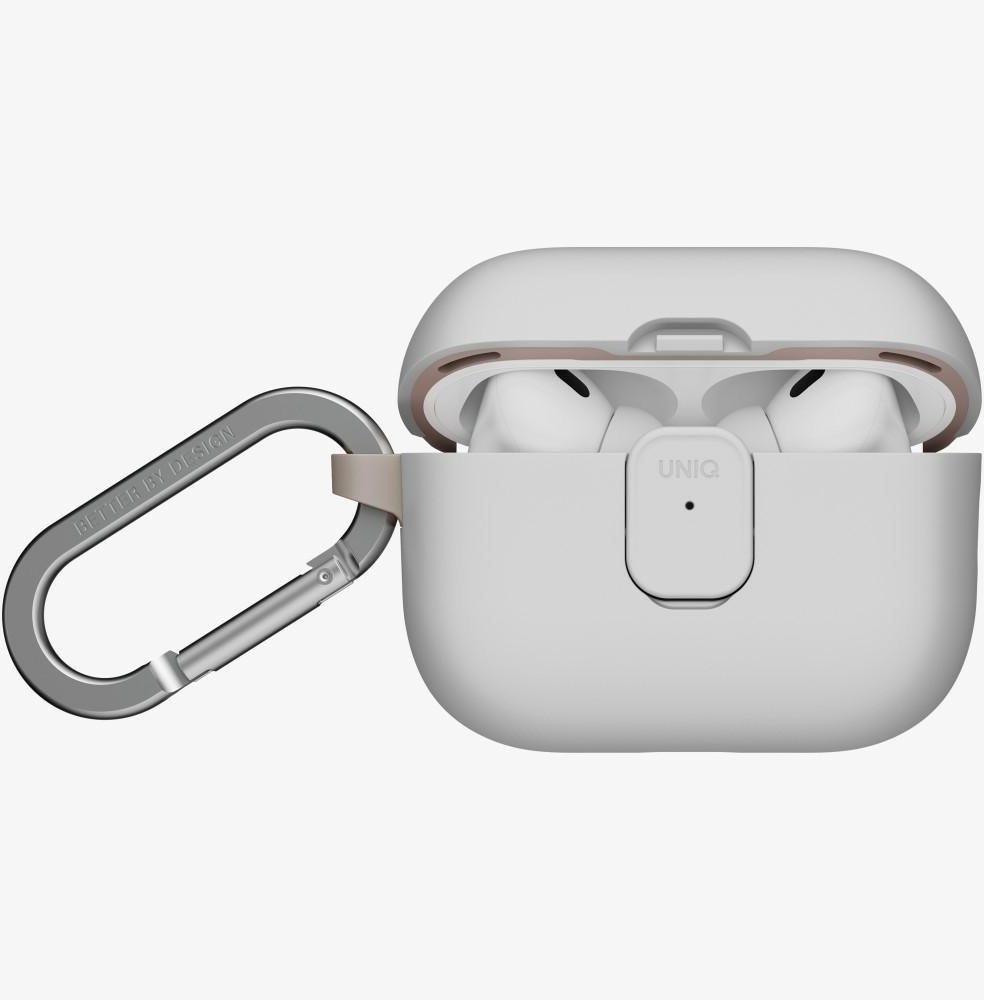 Uniq Clyde - pouzdro na AirPods Pro 3 šedé/khaki