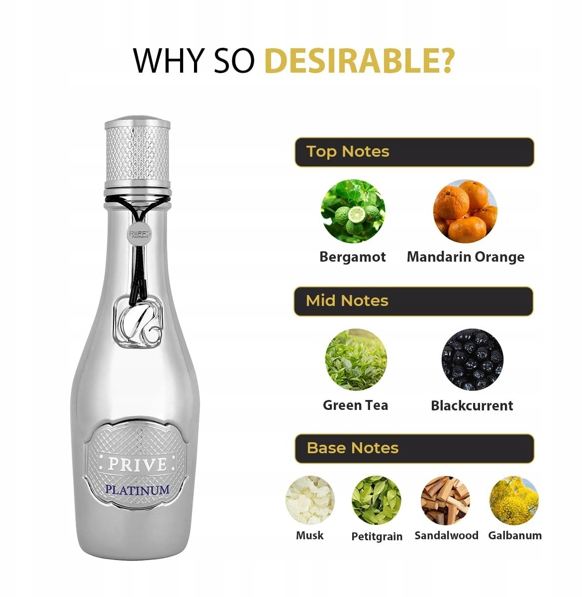 Coach RIIFFS Prive Platinum EDP sprej 100ml