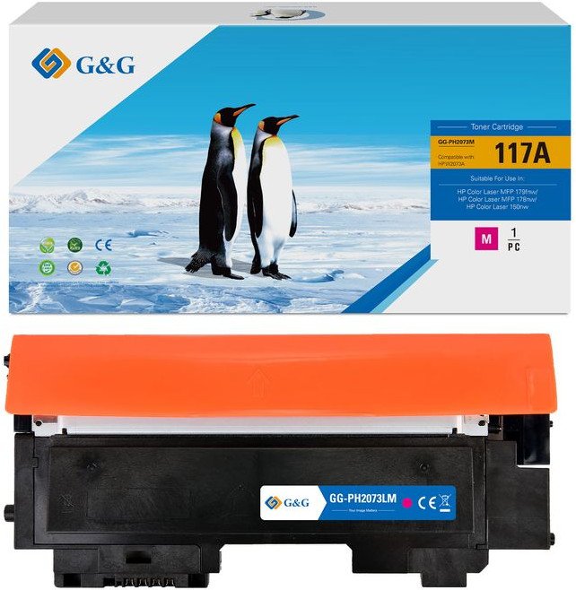 G&G Toner kompatibilní s HP 117A/ W2073A M purpurový